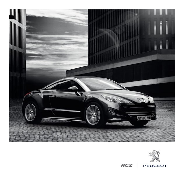 Brochure Peugeot RCZ