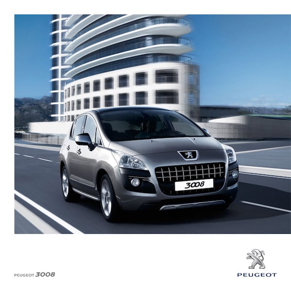 Brochure Peugeot 3008 2010