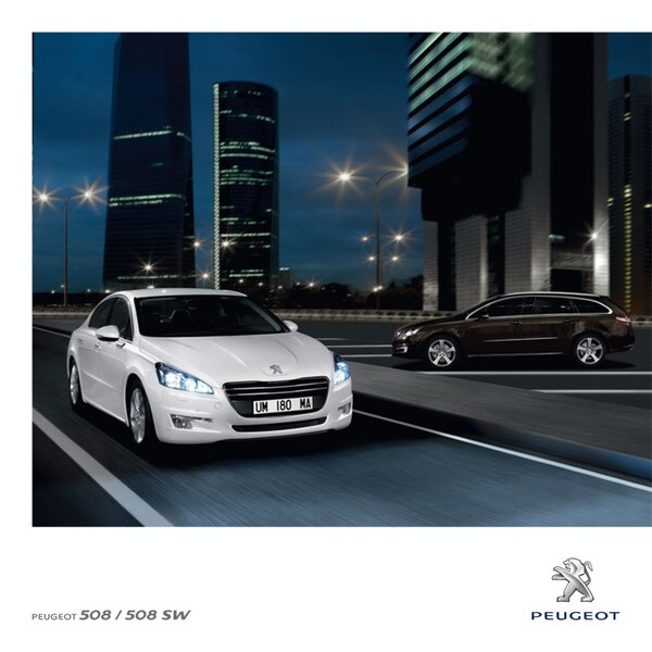 Brochure Peugeot 508 2010