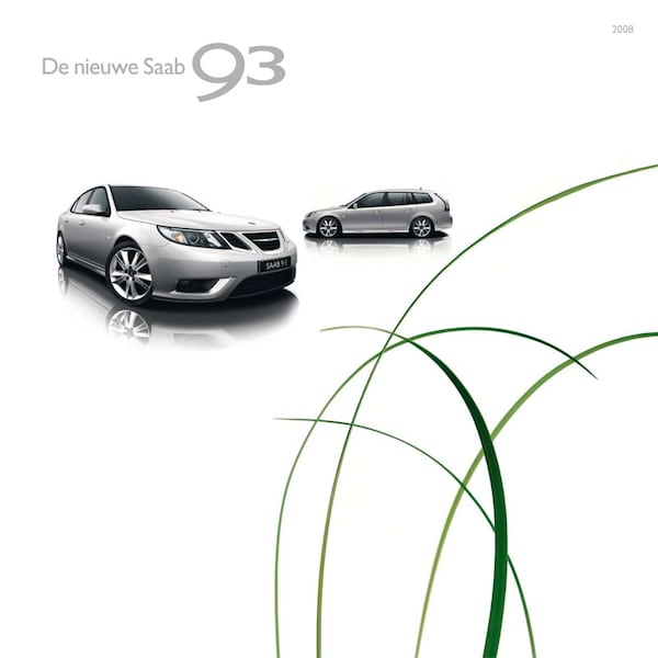 Brochure Saab 9-3 2008