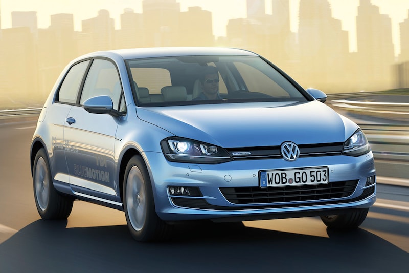 Volkswagen stelt prijzen Golf Bluemotion bij