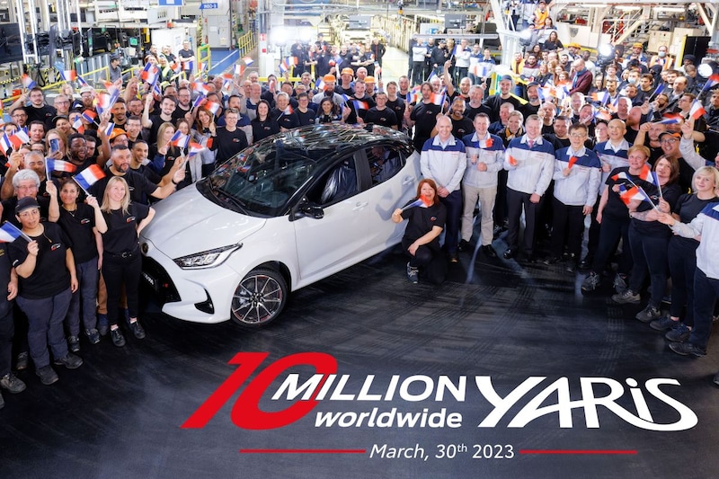 10 miljoenste Toyota Yaris