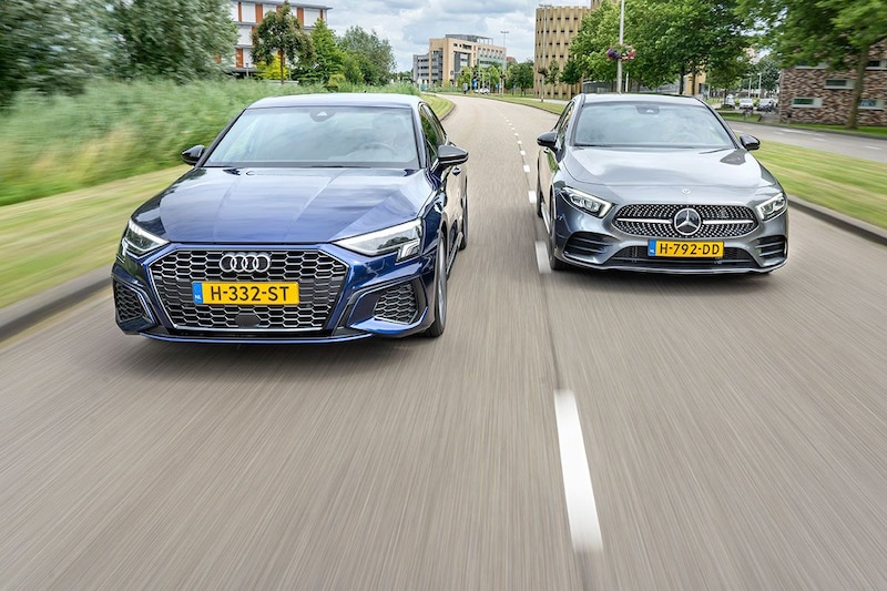 Test: Audi A3 Sportback vs. Mercedes-Benz A180