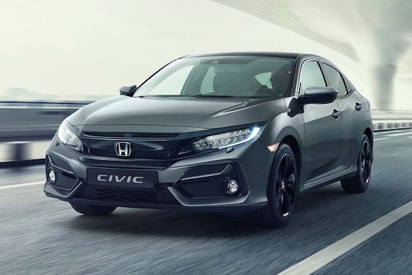 Honda Civic ontvangt modeljaarupdate