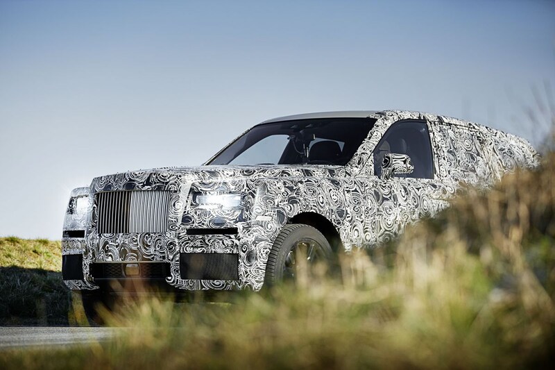 Rolls-Royce 'Project Cullinan' in beeld