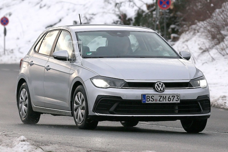 Spyshots Volkswagen Polo facelift