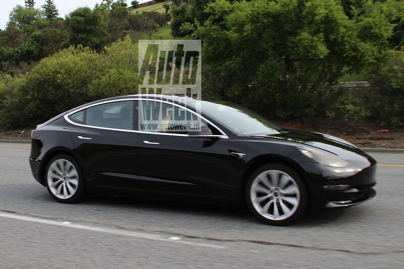 Tesla Model 3 spyshots