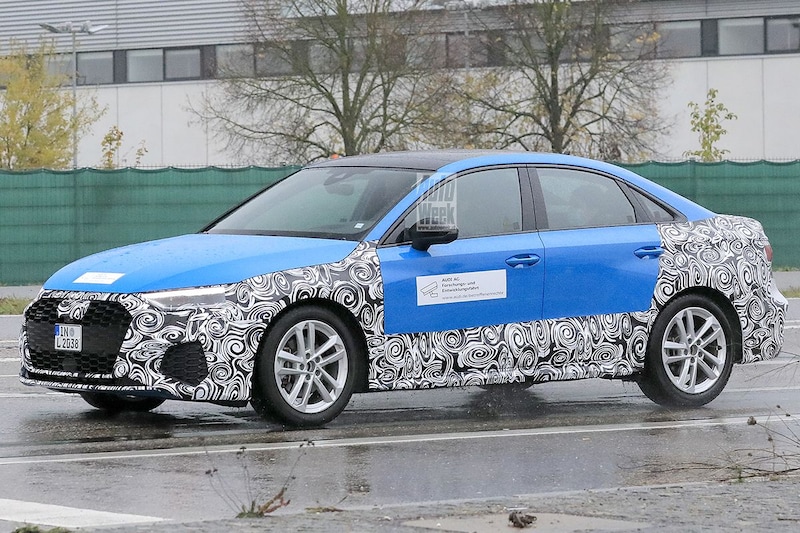Spyshots Audi A3 facelift