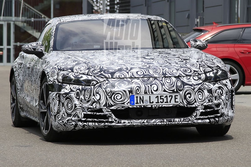 Audi E-tron GT spionage