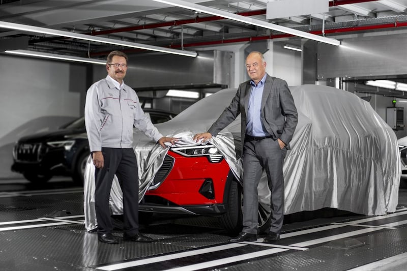 Audi start productie e-Tron