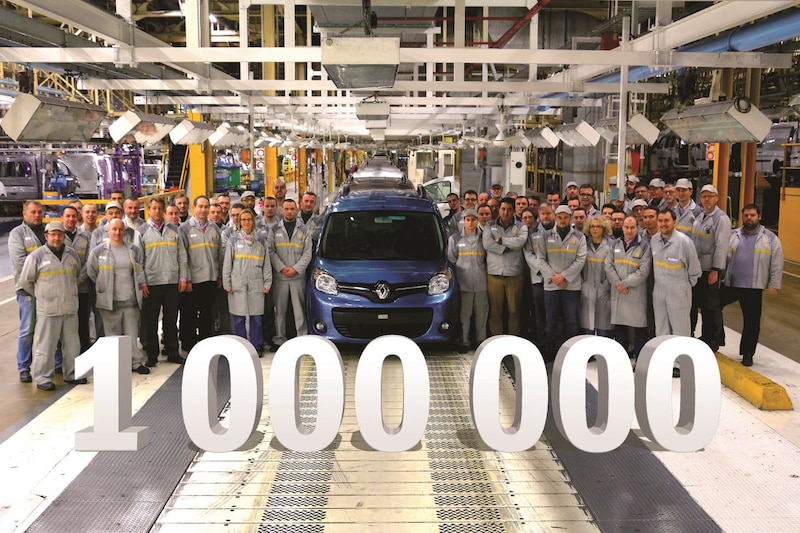 Miljoenste Renault Kangoo een feit