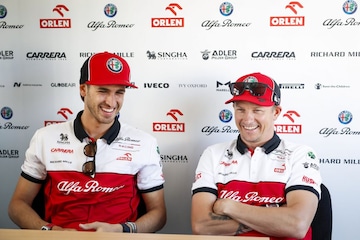 Kimi Räikkönen verlengt contract bij Alfa Romeo