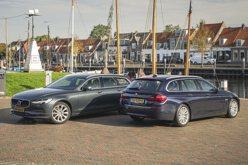 Volvo V90 vs. BMW 5-serie