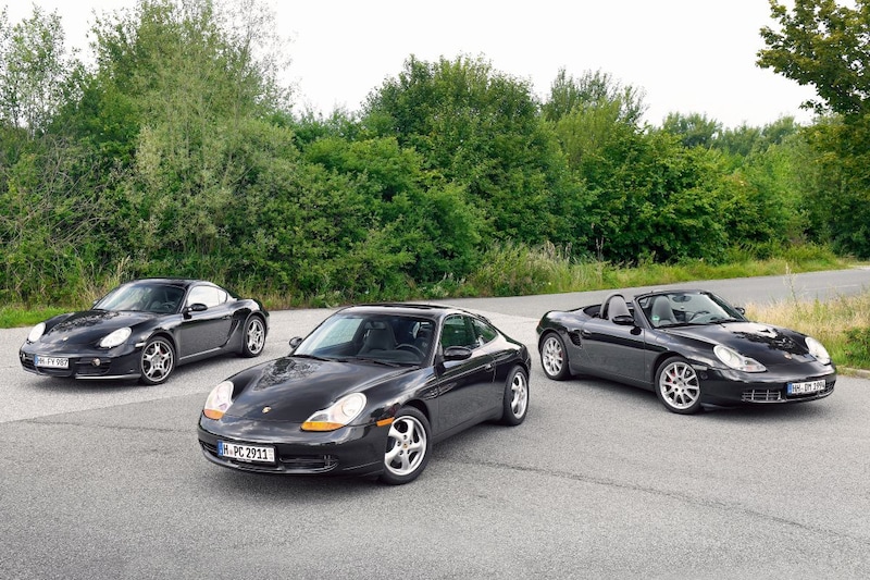 Porsche 986, 987 en 996