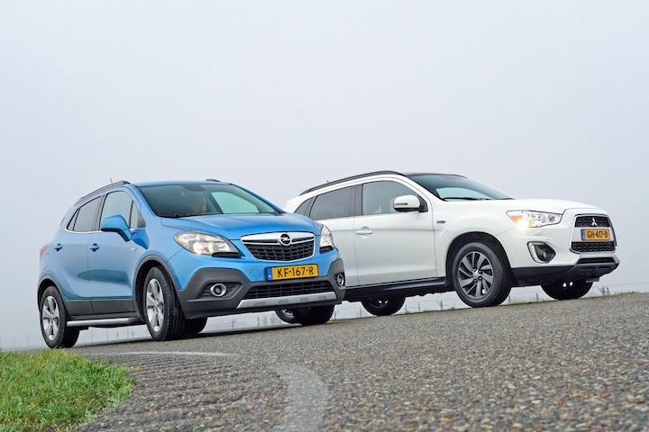 Mitsubishi ASX Opel Mokka Occasiondubbeltest AutoWeek.nl