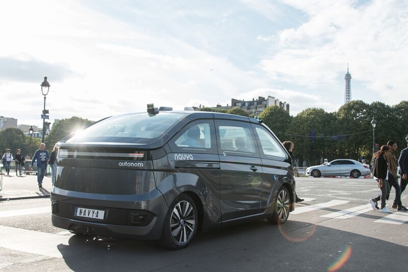 Franse start-up lanceert autonome taxi