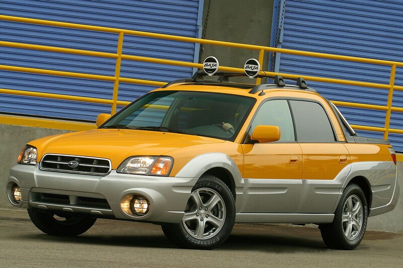 Afgestoft: Subaru Baja