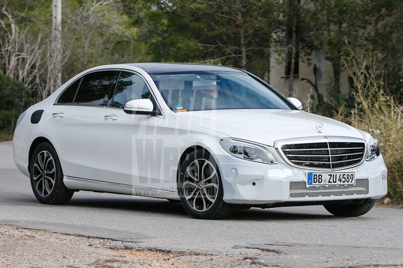 Opnieuw gespot: facelift Mercedes-Benz C-klasse