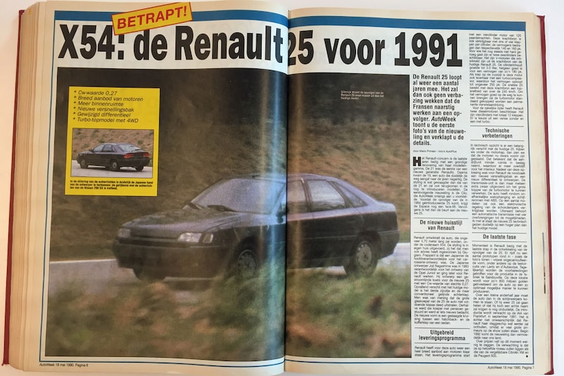 Toen in het nieuws: Renault Safrane