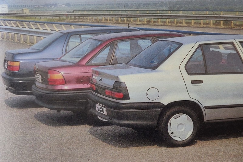 Opel Astra, Renault 19, Volkswagen Vento