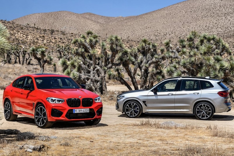 BMW X3 M en X4 M