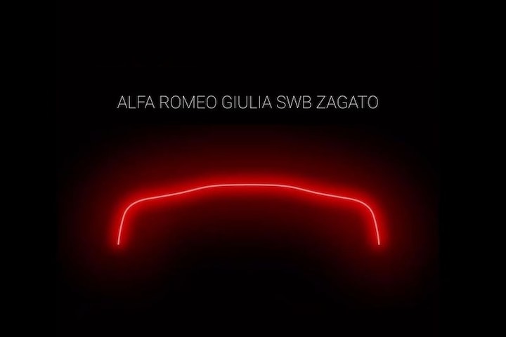 Alfa Romeo SWB Zagato teaser
