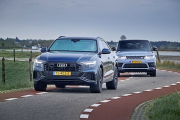 Audi Q8 vs Range Rover Sport - Dubbeltest
