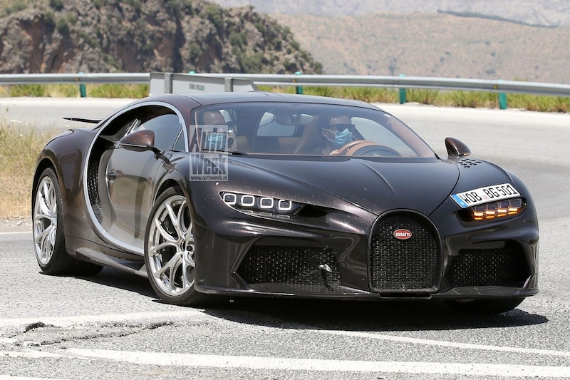 Spyshots Bugatti Chiron
