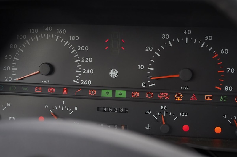 Alfa Romeo 164 dashboard controlelampjes